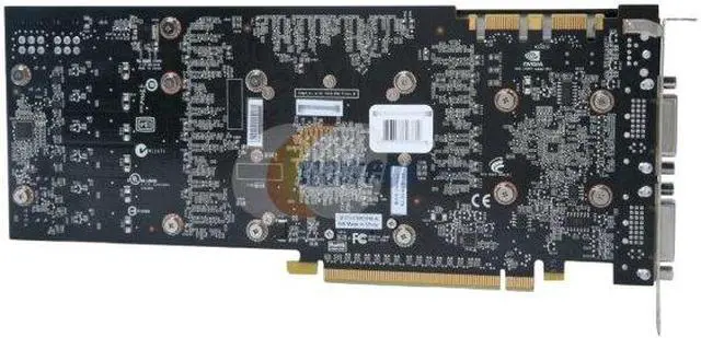 Alt view image 2 of 2 - BFG Tech GeForce GTX 275 896MB GDDR3 PCI Express 2.0 x16 SLI Support Graphics Card BFGEGTX275896OC2E