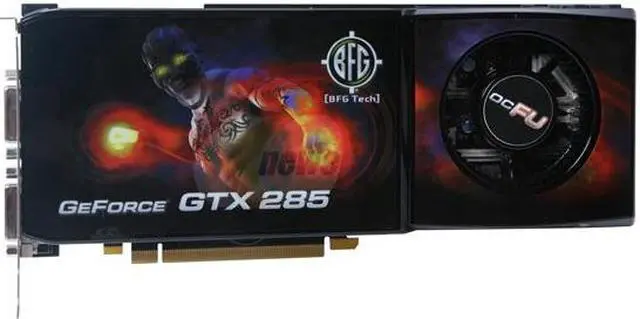 Alt view image 4 of 7 - BFG Tech GeForce GTX 285 1GB GDDR3 PCI Express 2.0 x16 SLI Support Graphics Card BFGEGTX2851024OCFUBE