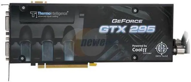 Alt view image 3 of 6 - BFG Tech BFGRGTX2951792H2OCLE GeForce GTX 295 H2OC 1792MB 896 (448 x 2)-bit GDDR3 PCI Express 2.0 x16 HDCP Ready SLI Supported Video Card