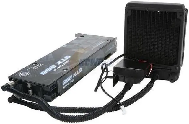 Alt view image 5 of 6 - BFG Tech BFGRGTX2951792H2OCLE GeForce GTX 295 H2OC 1792MB 896 (448 x 2)-bit GDDR3 PCI Express 2.0 x16 HDCP Ready SLI Supported Video Card