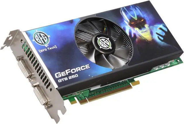 Main image of BFG Tech GeForce GTS 250 1GB GDDR3 PCI Express 2.0 x16 SLI Support Graphics Card BFGEGTS2501024DE