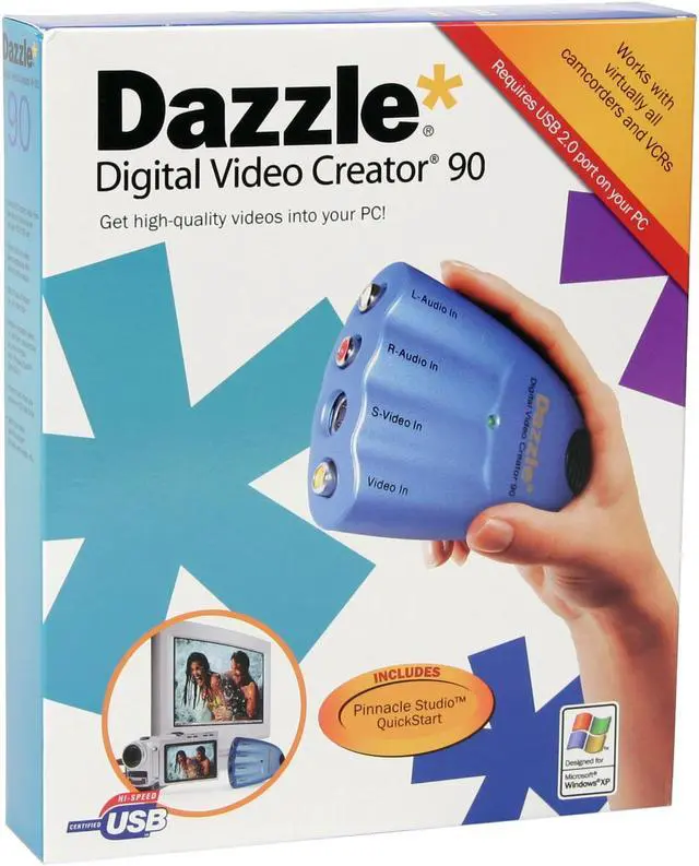 Main image of Pinnacle 210100371 Dazzle Digital Video Creator 90