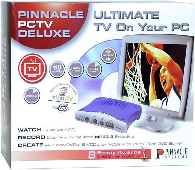 Alt view image 4 of 4 - Pinnacle PCTV Deluxe VIDEO CAPTURE