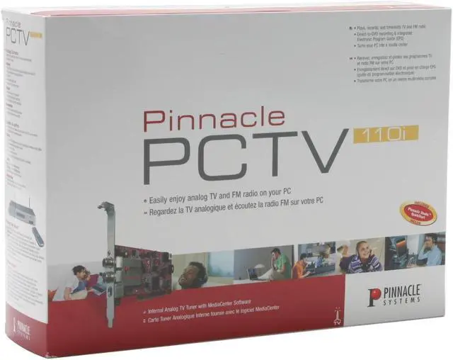 Alt view image 5 of 5 - Pinnacle PCTV 110i Video Device, All-in-One Entertainment Center