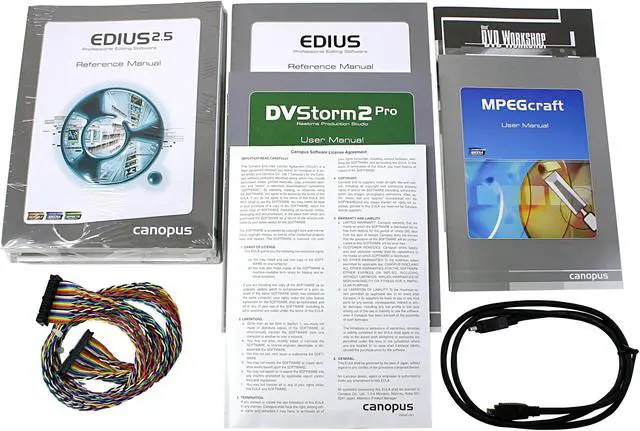 Alt view image 5 of 8 - Canopus / Grass Valley Video Device DVSTORM2 ULTRA Real-Time DV Editing Solution