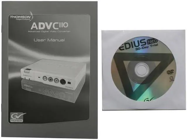 Alt view image 5 of 6 - Canopus / Grass Valley Bidirectional Analog/Digital Video Conversion ADVC110
