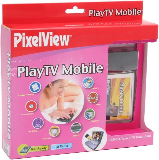 Alt view image 6 of 6 - PROLINK PV-A510C (FR) TV Tuner PCMCIA Card 75 Ohm RF TV input (Cable/Antenna) SVHS/Composite Video/Audio(R/L)