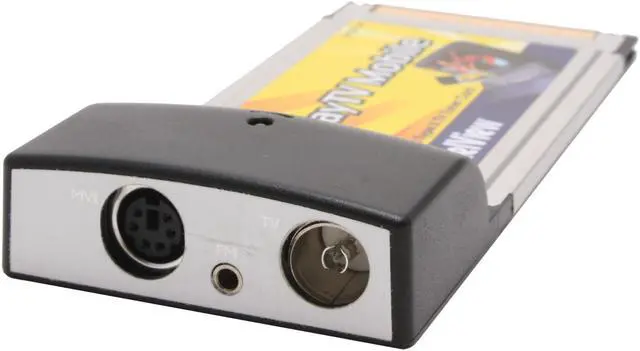 Main image of PROLINK PV-A510C (FR) TV Tuner PCMCIA Card 75 Ohm RF TV input (Cable/Antenna) SVHS/Composite Video/Audio(R/L)