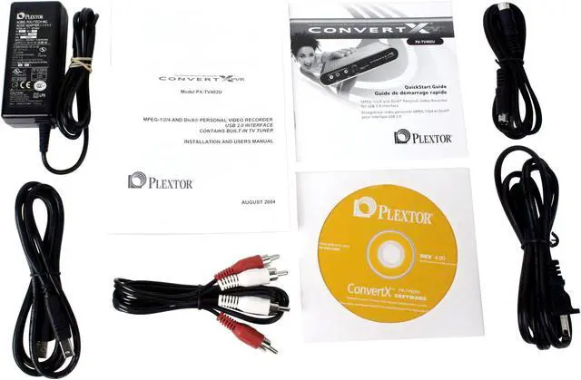 Alt view image 5 of 6 - PLEXTOR ConvertX PVR Device with built-in TV tuner PX-TV402U-NA USB 2.0 Interface