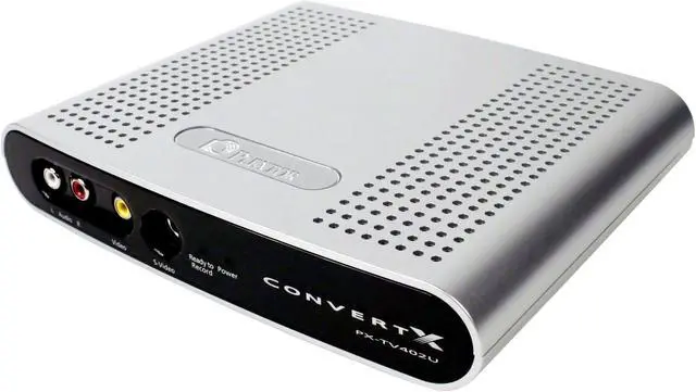 Main image of PLEXTOR ConvertX PVR Device with built-in TV tuner PX-TV402U-NA USB 2.0 Interface