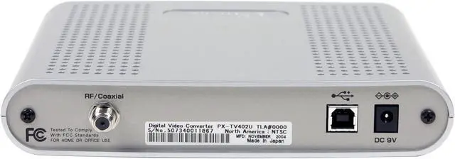 Alt view image 3 of 5 - PLEXTOR The Ultimate PVR for the Mac with NTSC Turner PX-TV402U-NA/MAC USB 2.0 Interface