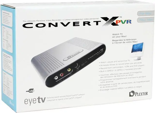 Alt view image 5 of 5 - PLEXTOR The Ultimate PVR for the Mac with NTSC Turner PX-TV402U-NA/MAC USB 2.0 Interface