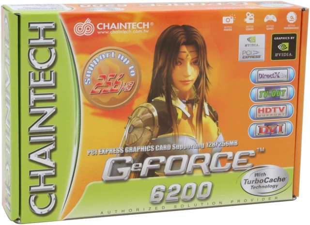 CHAINTECH GeForce 6200TC Graphics Card SV62TC/64MB - Newegg.com