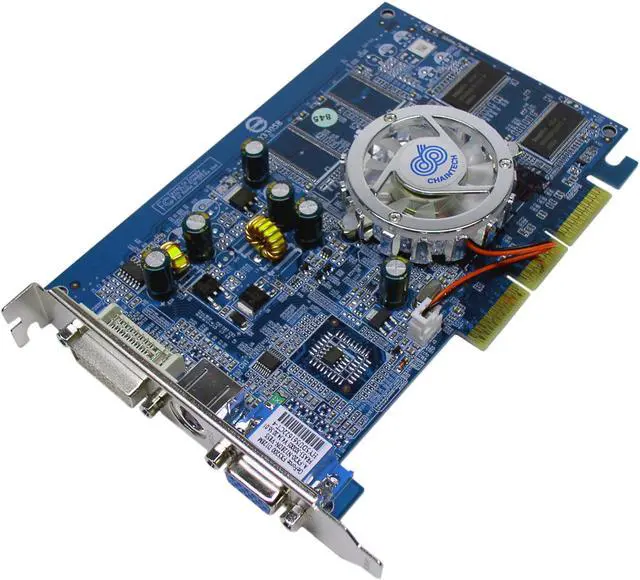 Main image of CHAINTECH GeForce FX 5200 128MB DDR AGP 4X/8X Graphics Card A-FX20