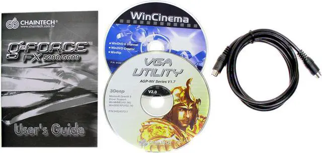 Alt view image 4 of 5 - CHAINTECH GeForce FX 5600XT 128MB DDR AGP 4X/8X Graphics Card A-FX60-X 128