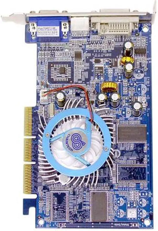 Main image of CHAINTECH GeForce FX 5600XT 128MB DDR AGP 4X/8X Graphics Card A-FX60-X 128