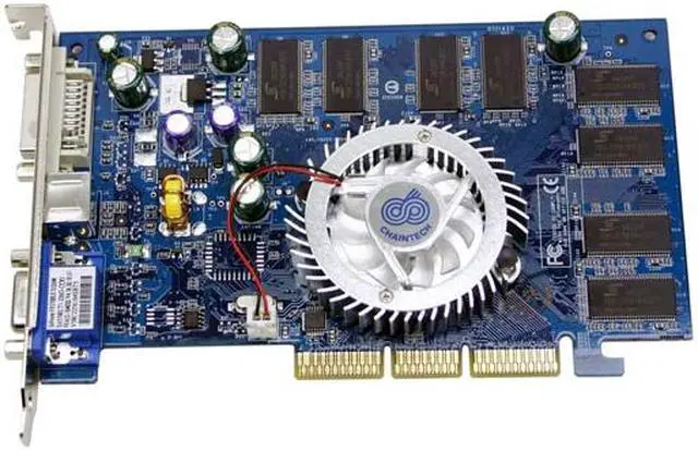 Alt view image 2 of 5 - CHAINTECH GeForce FX 5700LE 256MB DDR AGP 4X/8X Graphics Card SA5700L