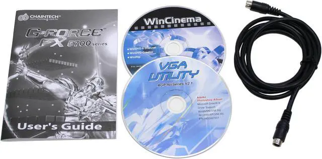 Alt view image 4 of 5 - CHAINTECH GeForce FX 5700LE 256MB DDR AGP 4X/8X Graphics Card SA5700L