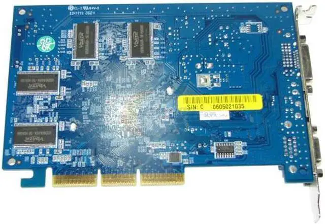 Alt view image 3 of 3 - CHAINTECH GeForce FX 5200 256MB DDR AGP 4X/8X Graphics Card SA5200-256