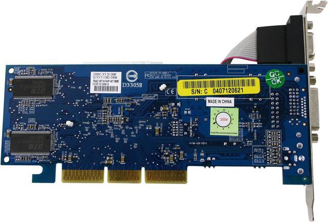 Alt view image 4 of 6 - CHAINTECH Volari V3 128MB DDR AGP 4X/8X Graphics Card SLV3-128