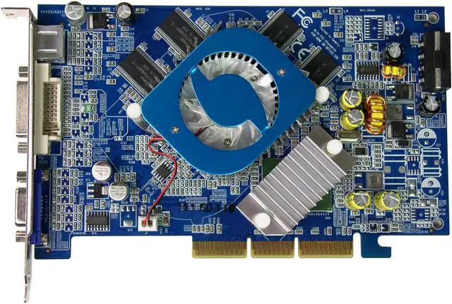 Alt view image 2 of 5 - CHAINTECH GeForce 6200 256MB DDR AGP 4X/8X Graphics Card SA6200-256MB
