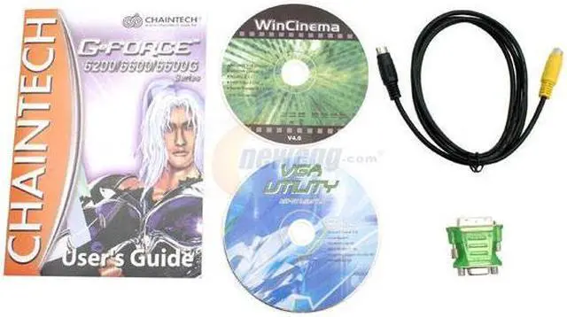 Alt view image 5 of 6 - CHAINTECH GeForce 6600 256MB DDR AGP 4X/8X Graphics Card SA6600-256MB