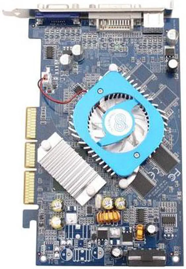 Alt view image 2 of 5 - CHAINTECH GeForce 6600 128MB DDR AGP 4X/8X Graphics Card SA6600