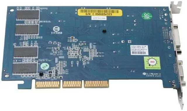 Alt view image 4 of 6 - CHAINTECH GeForce 6200 512MB DDR SDRAM AGP 4X/8X Graphics Card SA62A-512