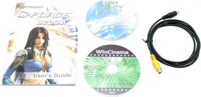 Alt view image 5 of 6 - CHAINTECH GeForce 6200 512MB DDR SDRAM AGP 4X/8X Graphics Card SA62A-512