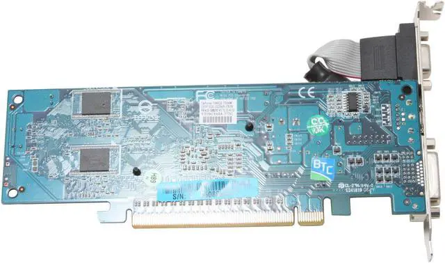 Alt view image 3 of 5 - CHAINTECH GeForce 7300GS 256MB GDDR2 PCI Express x16 Low Profile Graphics Card GSV73GS-G2