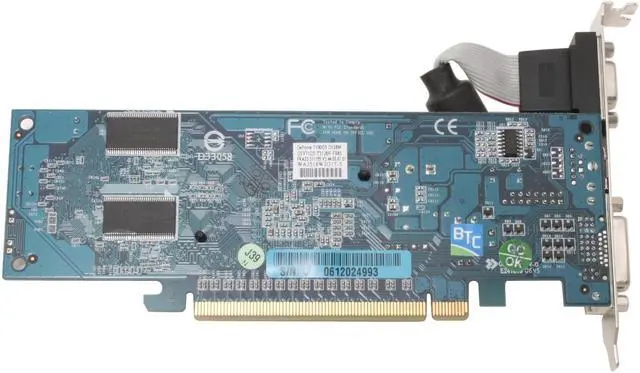 Alt view image 5 of 7 - CHAINTECH GeForce 7100GS 512MB (128MB on Board) DDR PCI Express x16 SLI Support Low Profile Graphics Card GSV71GS-T2