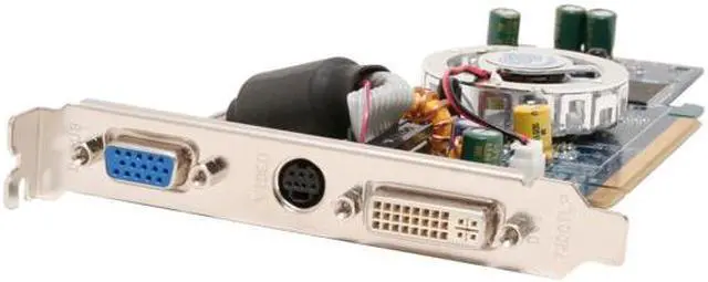 Main image of CHAINTECH GeForce 7100GS 512MB (128MB on Board) DDR PCI Express x16 SLI Support Low Profile Graphics Card GSV71GS-T2