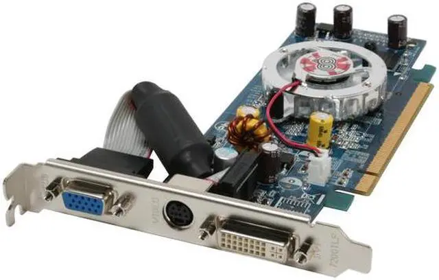 Main image of CHAINTECH GeForce 7200GS 512MB (128MB on board) GDDR2 PCI Express x16 Graphics Card GSV72GS