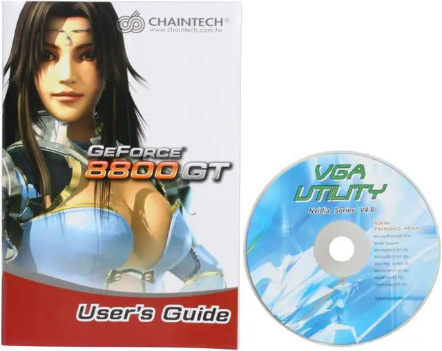 Alt view image 7 of 8 - CHAINTECH GeForce 8800 GT 512MB GDDR3 PCI Express 2.0 x16 SLI Support Graphics Card GSE88GT