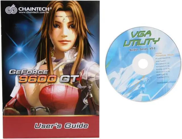 Alt view image 7 of 8 - CHAINTECH GeForce 9600 GT 512MB GDDR3 PCI Express 2.0 x16 SLI Support Graphics Card GSE96GT