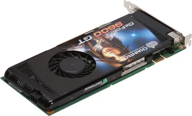 Alt view image 5 of 6 - CHAINTECH GeForce 9600 GT 512MB GDDR3 PCI Express 2.0 x16 SLI Support Graphics Card GAE96GTC (With 4G Dual Kit Memory)