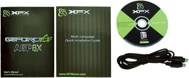 Alt view image 4 of 5 - XFX GeForce FX 5200 128MB DDR AGP 4X/8X Graphics Card PVT34KNA