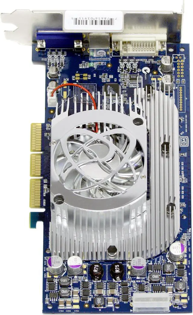 Main image of XFX GeForce FX 5900 128MB DDR AGP 4X/8X Graphics Card PVT35KNA