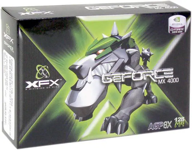 Alt view image 5 of 5 - XFX GeForce MX4000 128MB DDR AGP 4X/8X Graphics Card PVT18LRT