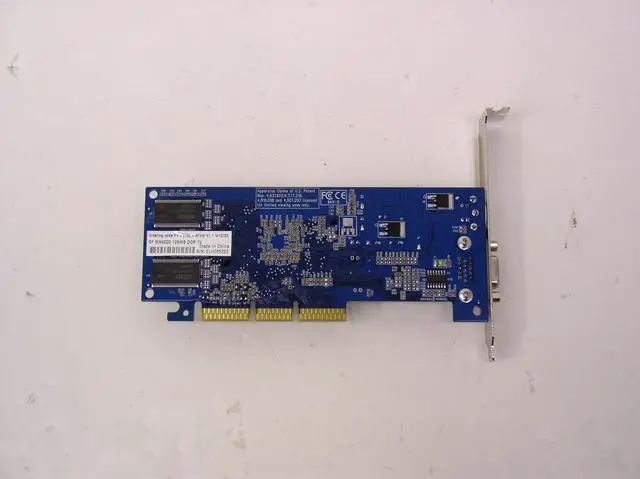 Alt view image 3 of 5 - XFX GeForce MX4000 128MB DDR AGP 4X/8X Graphics Card PVT18LRT