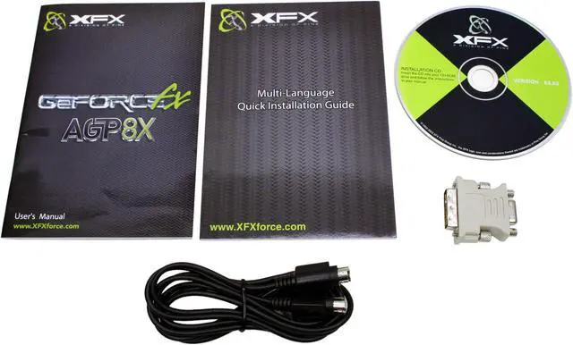 Alt view image 4 of 5 - XFX GeForce FX 5200 256MB DDR PCI Graphics Card PVT64KUAF7