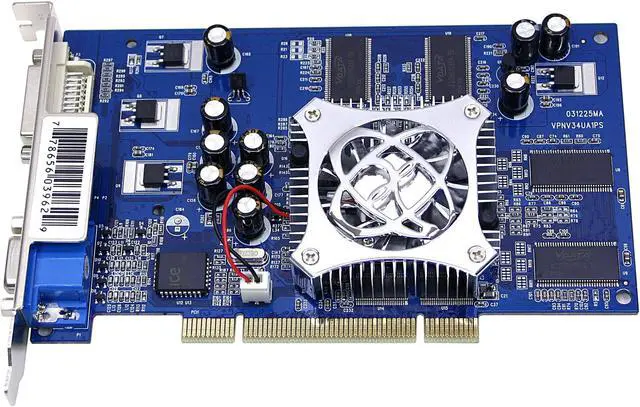 Alt view image 2 of 5 - XFX GeForce FX 5200 256MB DDR PCI Graphics Card PVT64KUAF7
