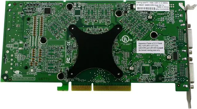 Alt view image 3 of 5 - XFX GeForce 6800GT 256MB GDDR3 AGP 4X/8X Graphics Card PVT40AUD