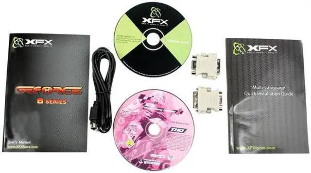 Alt view image 4 of 5 - XFX GeForce 6600 256MB DDR AGP 4X/8X Graphics Card PVT43KUD
