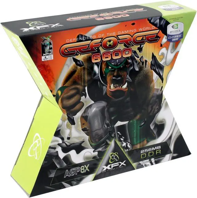 Alt view image 5 of 5 - XFX GeForce 6600 256MB DDR AGP 4X/8X Graphics Card PVT43KUD