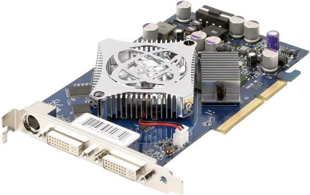 Main image of XFX GeForce 6600 256MB DDR AGP 4X/8X Graphics Card PVT43KUD