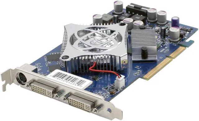 Main image of XFX GeForce 6600 256MB DDR AGP 4X/8X Graphics Card PVT43KUDF3