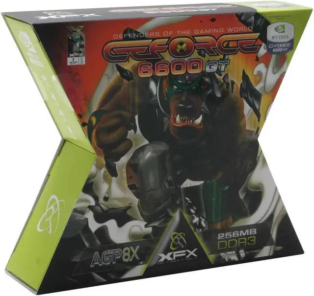 Alt view image 6 of 6 - XFX GeForce 6600GT 256MB GDDR3 AGP 4X/8X Graphics Card PV-T43A-UD