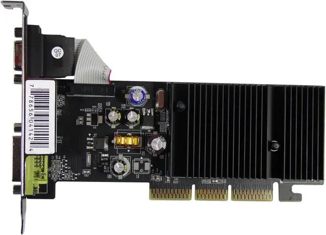 Alt view image 2 of 3 - XFX GeForce 6200 256MB GDDR2 AGP 8X Graphics Card PVT44AWANG