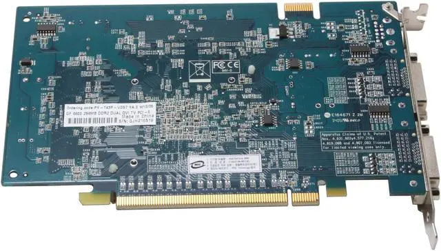 Alt view image 3 of 5 - XFX GeForce 6600 256MB GDDR2 PCI Express x16 SLI Support Graphics Card PVT43PUDS7